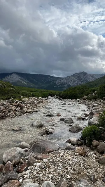 Горная река в Тыве